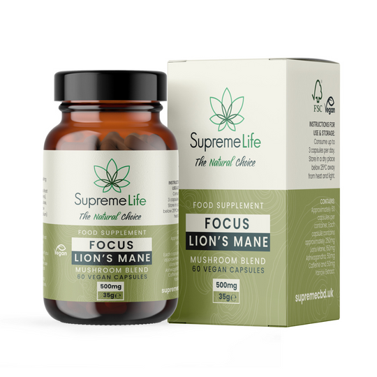 Lions Mane Mushroom Capsules
